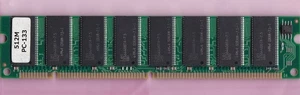 Tarjeta de memoria RAM de escritorio 512 MB 1x512 MB PC133 LEI 512 M PC-133 SDRAM RANGO ÚNICO - Imagen 1 de 3