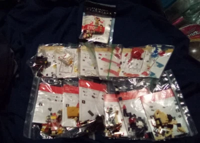 Nanoblock: Japan -- Kokeshi, Good Luck Charm Omikuji, Culture Series 1 - 13 Sets - Image 1 of 4