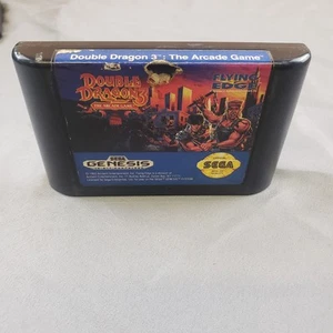 Double Dragon 3 The Arcade Game (Sega Genesis 1992) Authentic - Bild 1 von 4