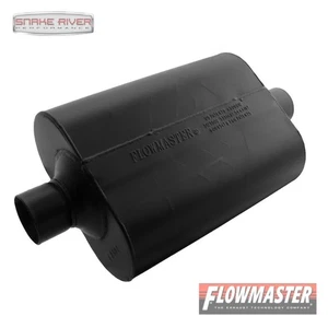 Flowmaster 952545 Super 40 Delta Flow Exhaust Muffler 2.5" Center Inlet Outlet - Picture 1 of 5