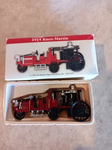 1914 Knox-Martin Fire Engine 1/64 Die Cast The Readers Digest Vintage 1999 - Picture 1 of 7