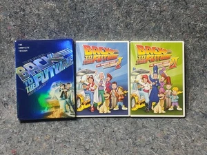 Back to the Future Complete Movie Trilogy + Animated Series Season 1 & 2 DVD Lot - Picture 1 of 6