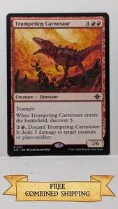 Trumpeting Carnosaur The Lost Caverns of Ixalan Regular - Picture 1 of 2