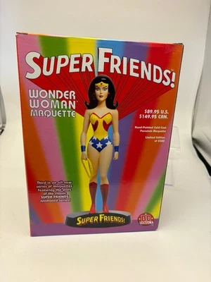 Maqueta animada DC Super Friends Wonder Woman 8" LE #683/2300 NUEVA Foto 1 de 4