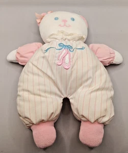 Peluche Lovey Bear vintage años 90 Osh Kosh Baby B'Gosh rosa ballet - Imagen 1 de 8