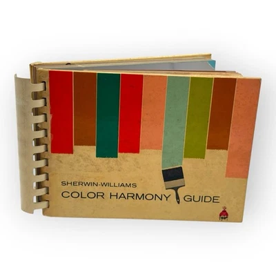 Vintage 1960 Sherwin-Williams Color Harmony Guide Book Super Kem-Tone - Image 1 of 4