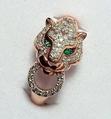 Diamanten Coktail- Goldring 14 Ct (585) - Bild 1 von 4