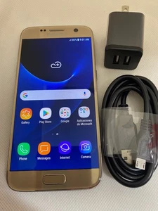 Samsung Galaxy S7 SM-G930F GSM Desbloqueado-Dorado-USADO con SBI - Imagen 1 de 5