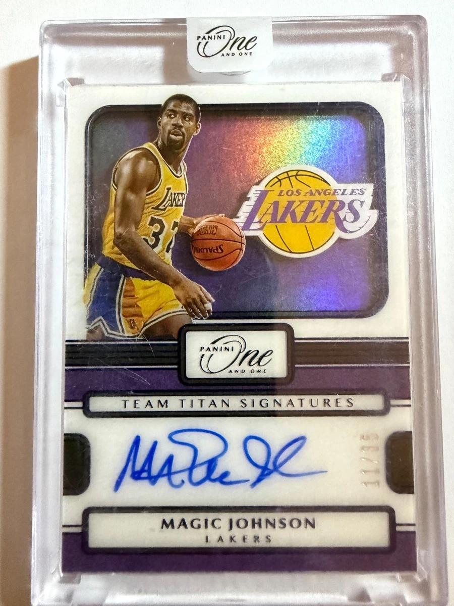 スポーツ選手 Panini Magic Johnson auto /35 スポーツ選手 Panini Magic Johnson auto /35 スポーツ選手 Panini