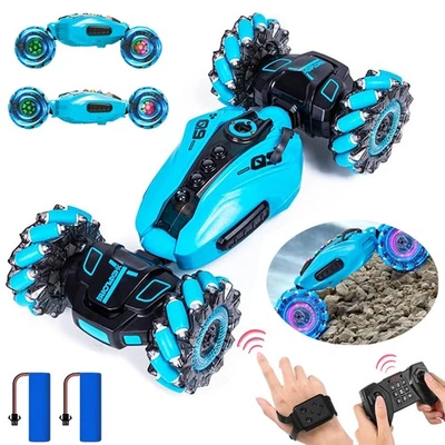 Ferngesteuertes Auto Handgesteuertes 4WD RC Stunt Car 2,4G Rennauto Offroad Auto - Bild 1 von 4