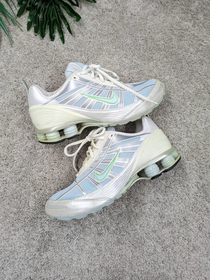 Tênis Nike Shox Navina Vintage Feminino Tamanho 9.5 Corrida 2005 312522-441 Raro - Imagem 1 de 4