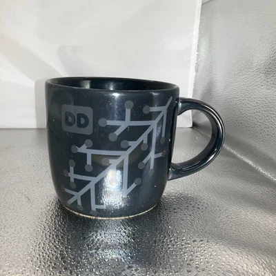 Taza de café Dunkin’ Donuts 2014 copo de nieve gris nacarado  Foto 1 de 4