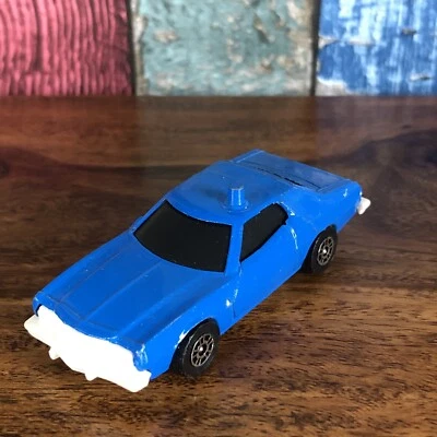 Corgi Juniors Ford Gran Torino Blue Police Car Diecast Collectible Vintage Toy - Image 1 of 4