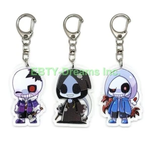 Schlüsselanhänger 3er Set Undertale Sans Acryl v1 - Bild 1 von 2