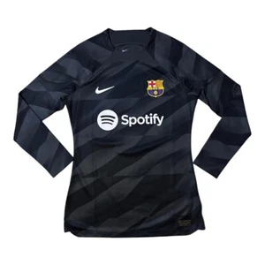 Men's Barcelona Jersey Goalkeeper Soccer Football Player Issue Size Medium 23/24 - Picture 1 of 9