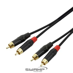 Dual RCA to RCA Analog Audio Cable - 2x RCA Stereo Left and Right AV Cable - Bild 1 von 21