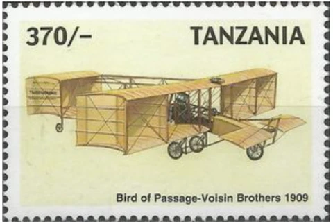 Tanzania #Mi3194 MNH 1999 Voisin Brothers Bird of Passage [1864a] Cover