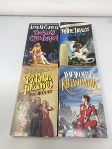 Anne McCaffrey 10 paperback book Lot VTG - Picture 1 of 8