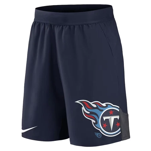 Tennessee Titans Nike Stretch Performance Shorts Men's NFL Training Dri-FIT New Cover