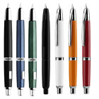 New MAJOHN A1 Press Metal Fountain Pen Iridium EF Nib 0.4mm Writing Ink Pen 2022