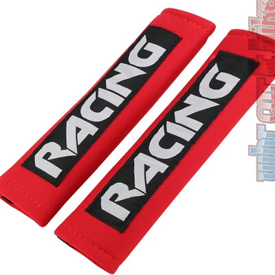 Eufab Gurtpolster 2 Zoll Gurtschoner rot Racing 50mm mit Klettverschluss - Bild 1 von 4