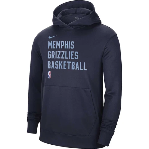 Memphis Grizzlies Nike 2023/24 Performance Spotlight On-Court Practice Hoodie Cover