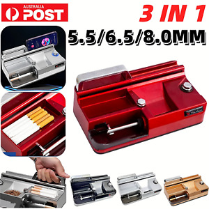3IN1 Cigarette Machine Automatic Rolling Tobacco Electric Roller Injector Maker
