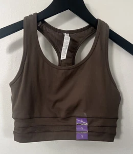 Rbx Live Life Active Womens Sports bra Size S NEW Brown Color. - Picture 1 of 3