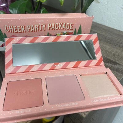 Benefit Cheek Party Package  Blush & Highlighter Palette NEW IN BOX - Image 1 of 2