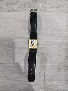 Vintage Lorus/Seiko Disney Mickey Mouse Uhr Goldgehäuse - Bild 1 von 7