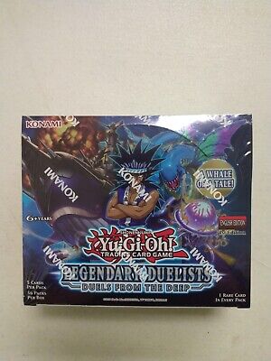 Yugioh Legendary Duelists 9 Duels From The Deep 1st Ed. Booster Box Fast Ship. • 40$
