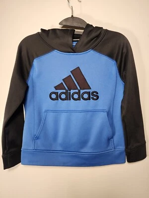 Adidas Sudadera con Capucha - Jersey Azul Y Negro -- ¡VER FOTOS!! Foto 1 de 4