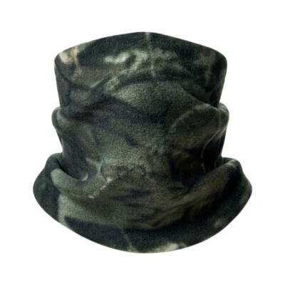 Camouflage Winter Polar Fleece Ski Windproof Neck Warmer Gaiter for Cold Weather - Image 1 of 4