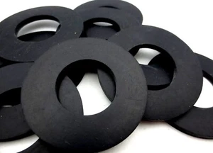 1" ID 2" OD 1/8" Thick Rubber Washer Spacer Premium Quality Durable EPDM Rubber - Picture 1 of 12