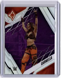 Carmella 2023 Panini Chronicles Phoenix WWE Viola #306 WWE #01/49 - Foto 1 di 2