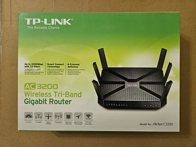 TP-Link ARCHER C3200 ARCHER C3200 Tri-Band Gigabit Router - Image 1 of 3