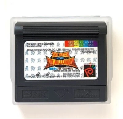 The Match Of The Millennium NEO GEO Pocket Color Cartridge + SNK Plastic Case - Image 1 of 2