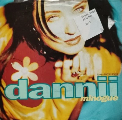 Dannii Minogue-Love And Kisses Vinyl 7" Single.1991 MCA MCS 1529. - Image 1 of 4