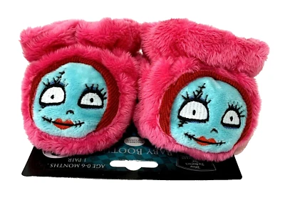 Disney Pesadilla antes de Navidad Sally Rosa Peluche Bebé Botines 0-6 Meses Foto 1 de 4