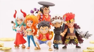 ONE PIECE Nami Statue Figurine Capsule Toy Action Figure Model Toy 6X - Picture 1 of 13