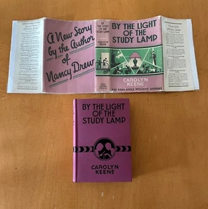 Dana Girls - By the Light of the Study Lamp by Carolyn Keene HC DJ - Picture 1 of 4