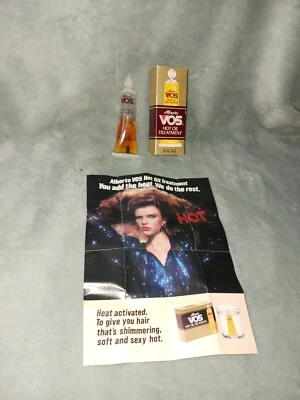 Tubo de tratamiento de aceite caliente Alberto VO5 1981 de colección 0,5 OZ nuevo con caja utilería de colección Foto 1 de 4