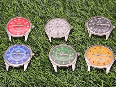 Hermoso Lote Reloj Hombre HMT Pilot Parashock Cuerda Mecánica 17J - Imagen 1 de 3