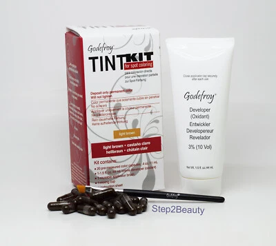 Godefroy Tint Kit for spot coloring 20 Applications - Light Brown - Image 1 of 4