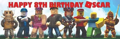Roblox 2No. Personal Birthday Banners - Image 1 of 3