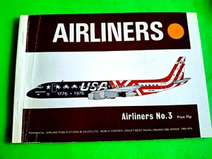 Libro AIRLINERS Nº 3 Publicación de Aerolíneas Inglaterra Muchas Aerolíneas Desaparecidas - Imagen 1 de 2