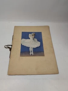 Ballet Legend ANNA PAVLOWA (Pavlova) Laurent Novikoff 1914-15 Souvenir Program - Picture 1 of 9