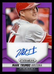 2014 Panini Prizm #TR Mark Trumbo Autographs Prizms Purple #/99 - Picture 1 of 2