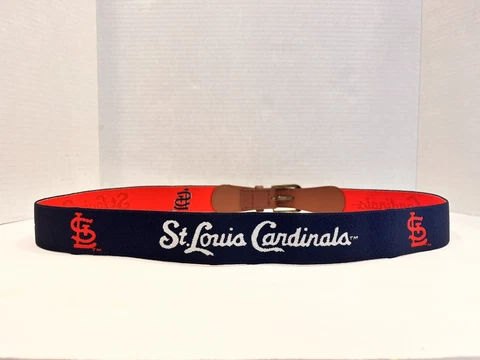 St.Louis Cardinals Blue Logo Stretchy Belt Cover