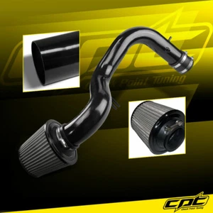 For 01-03 Acura CL/TL Type-S 3.2L V6 Black Cold Air Intake + Stainless Filter - Picture 1 of 1